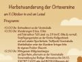 Herbstwanderung 2020